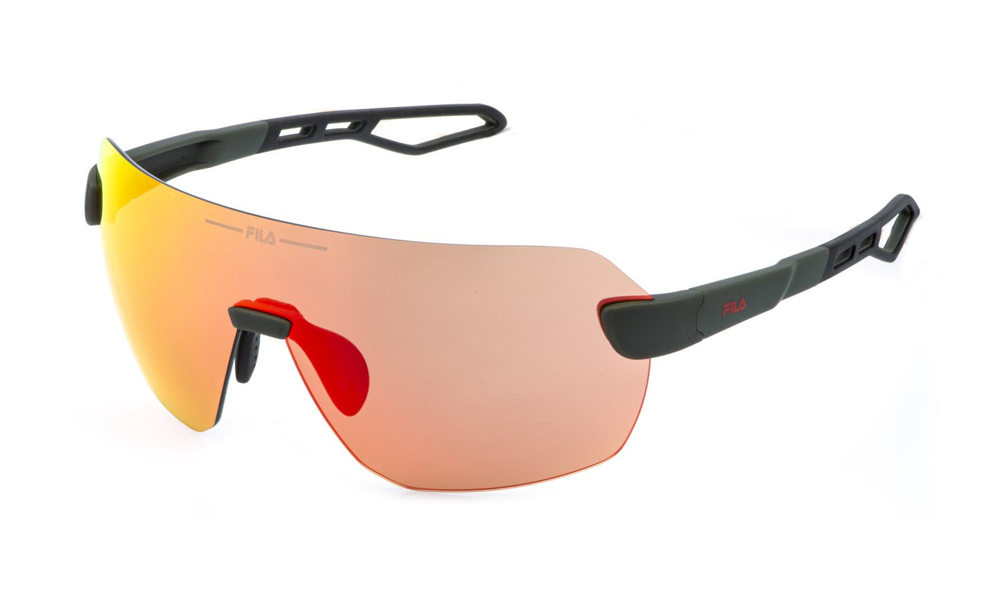 Sonnenbrille Fila - Sfia05 - sunglasses fila - Farbe: J97R - SEMI MATT GREEN