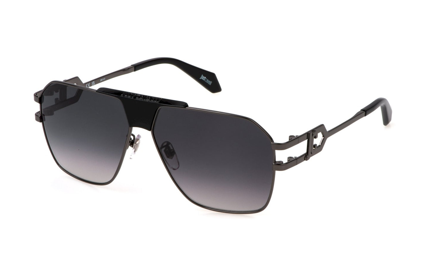 Sonnenbrille JUST CAVALLI - Sjc094 - sunglasses just cavalli - Farbe: 0568 - TOTAL SHINY GUN