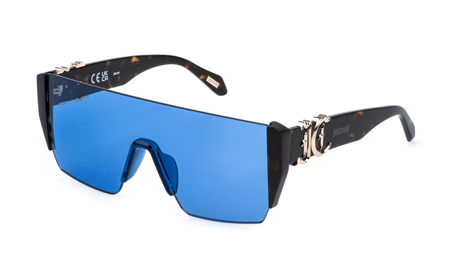 Sonnenbrille Just Cavalli - Sjc112 - sunglasses just cavalli - Farbe: 0722 - SHINY DARK HAVANA