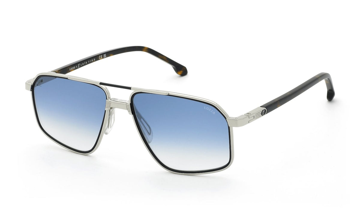 Sl2447 - sunglasses lozza x lf - Farbe: 579Y - SHINY PALLADIUM - Größe 58
