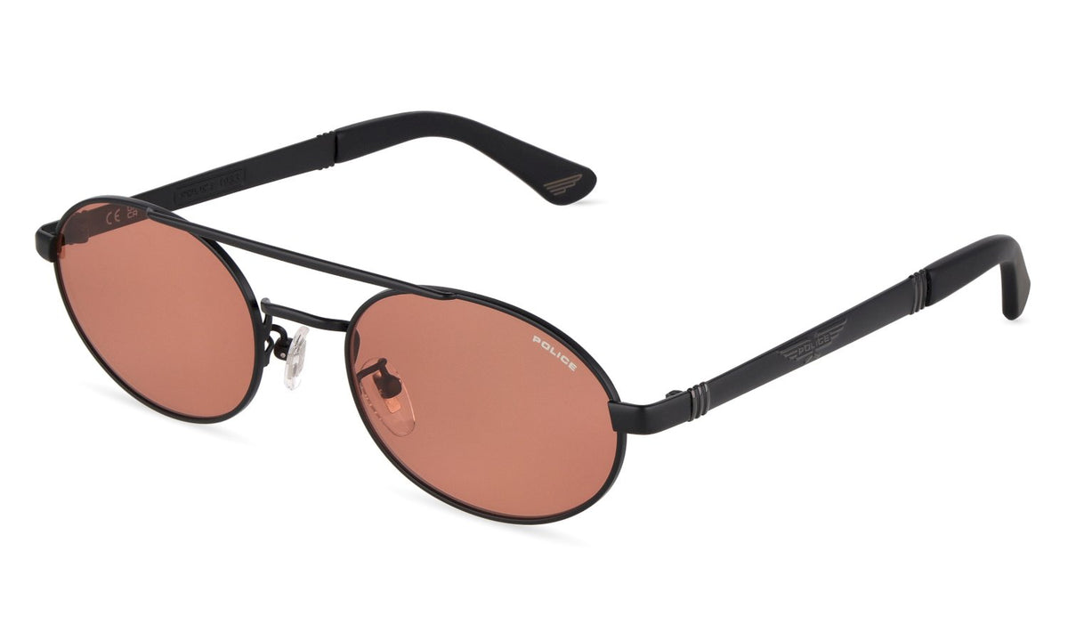Splv31 - sunglasses police - Farbe: 0531 - TOTAL SEMI MATT BLACK - Größe 54