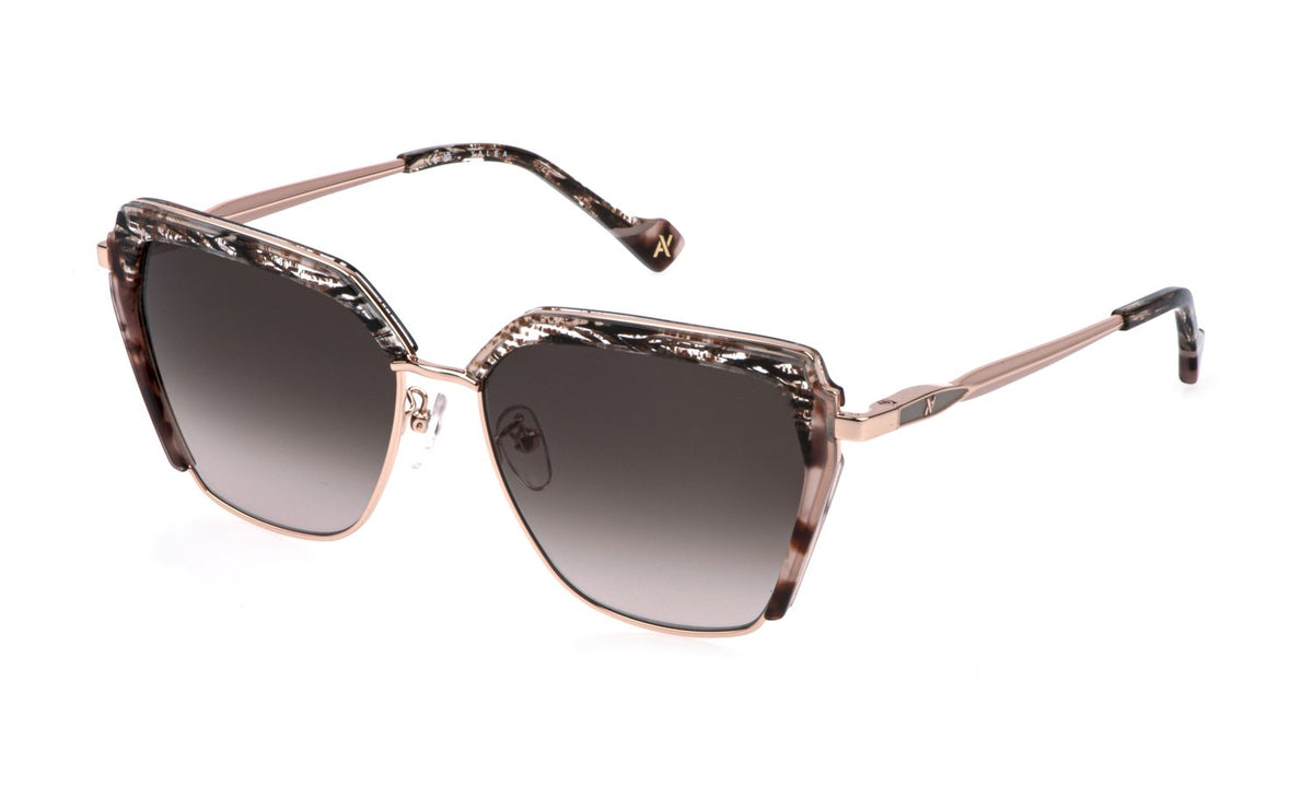 Sya219 - sunglasses yalea - Farbe: 08FC - SHINY COPPER GOLD - Größe 57