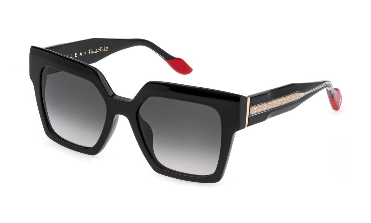 Sya225 - sunglasses yalea frida kahlo - Farbe: 0700 - SHINY BLACK - Größe 54
