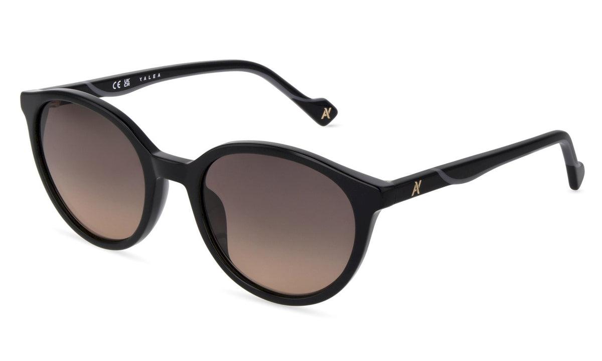 Sya256 - sunglasses yalea - Farbe: 700P - SHINY BLACK - Größe 53