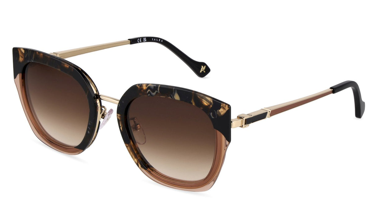 Sya257 - sunglasses yalea - Farbe: 0T75 - SHINY BROWN/BLACK FANTASY - Größe 53