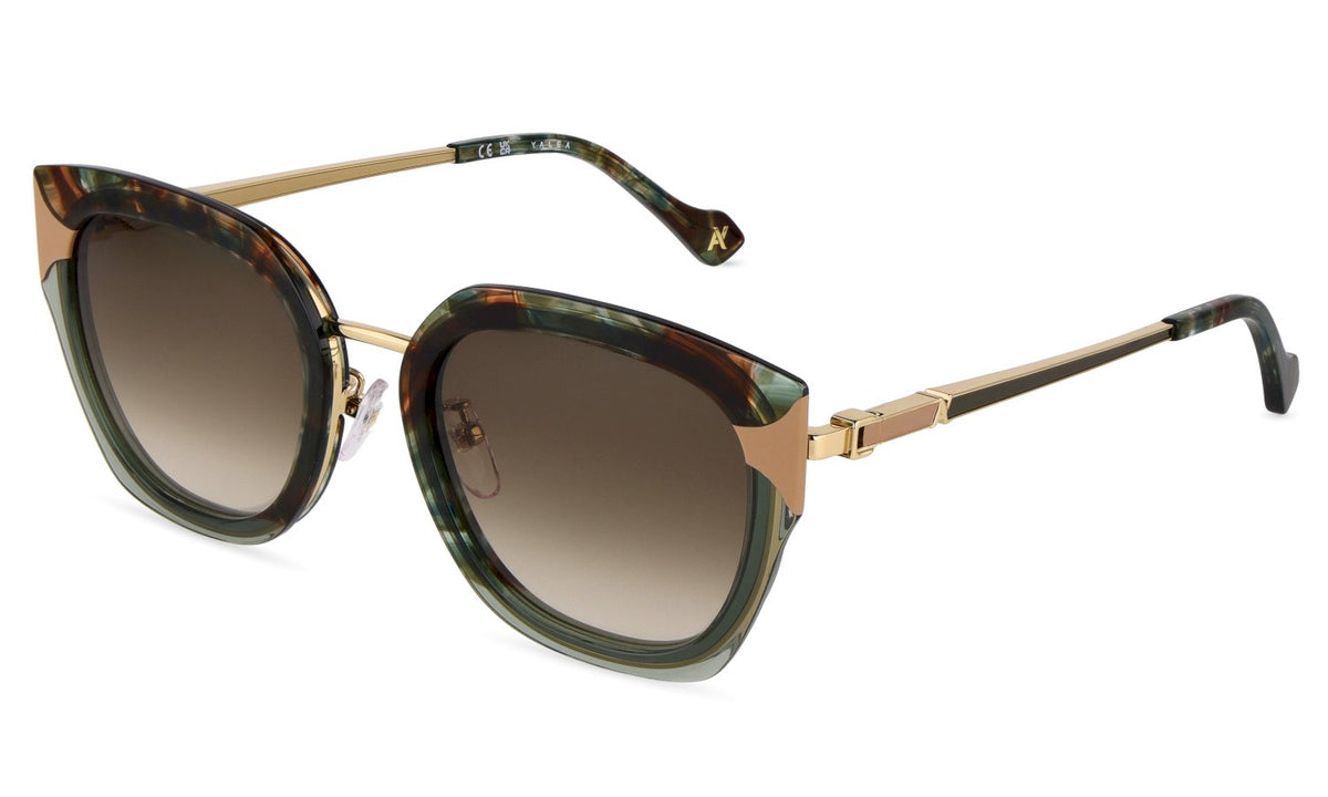 Sya257 - sunglasses yalea - Farbe: 0V34 - BROWN/GREEN HAVANA - Größe 53