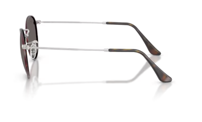 Sonnenbrille Ray Ban - 0RB3447 - Round metal - 9277B1 - Matte havana on matte silver - Größe(n) 53 (L) - Sofort Lieferbar