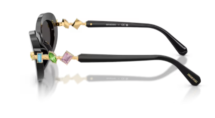 Sonnenbrille Swarovski 0SK6042 - 100187 - Schwarz - Größe(n) 53 (XXL)