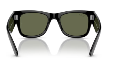 Sonnenbrille Ray Ban 0RB0840S - Mega wayfarer - 901/58 - Schwarz - Größe(n) 51 (M)
