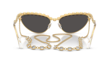 Sonnenbrille Swarovski - 0SK7030 - 403987 - Gold - Größe(n) 59 (XL)