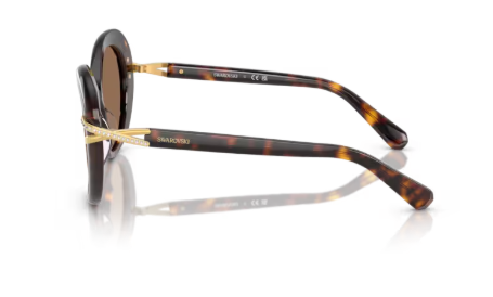Sonnenbrille Swarovski- 0SK6026 - 100273 - Havana - Größe(n) 56 (XL)