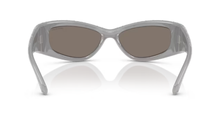 Sonnenbrille Swarovski- 0SK6027 - 10596G - Hellgrau - Größe(n) 60 (XL)