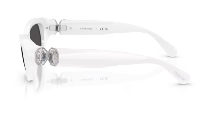 Sonnenbrille Swarovski- 0SK6036U - 105087 - Weiß - Größe(n) 50 (XS)