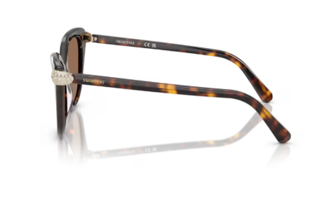 Sonnenbrille Swarovski- 0SK6039 - 100273 - Havana - Größe(n) 56 (L)
