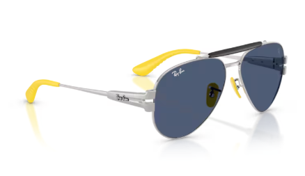 Sonnenbrille Ray Ban - 0RB3762M - F06480 - Silber - Größe(n) 58 (XL)