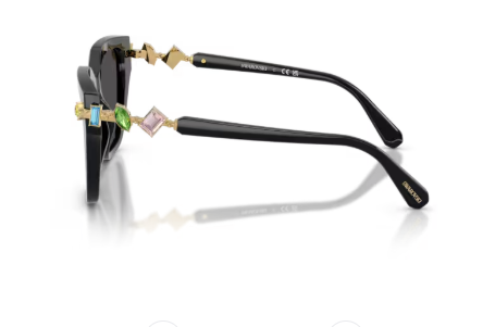 Sonnenbrille Swarovski- 0SK6041 - Farbe: 100187 - Schwarz - Größe(n) 53 (XL)