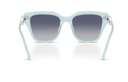 Sonnenbrille Swarovski- 0SK6041 - Farbe: 10244L - Hellblau transparent - Größe(n) 53 (XL)