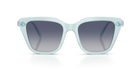 Sonnenbrille Swarovski- 0SK6041 - Farbe: 10244L - Hellblau transparent - Größe(n) 53 (XL)