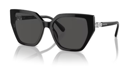Sonnenbrille Swarovski 0SK6016 - 100187 - Schwarz - Größe(n) 56 (M)