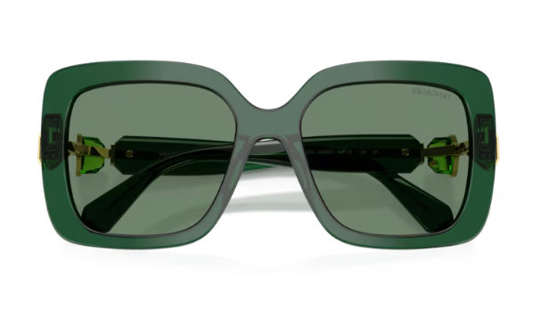 Sonnenbrille Swarovski 0SK6001- 104587 - Transparent grün - Farbe Transparent grün Glaseigenschaften Glasbeschichtungen, phototrop,