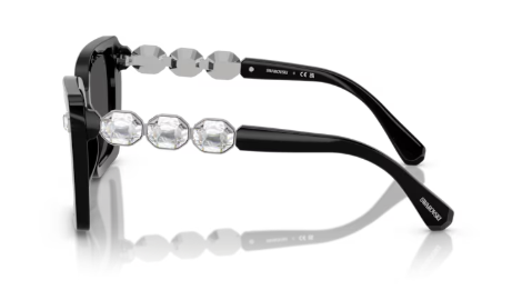 Sonnenbrille Swarovski -0SK6032 - Farbe : 100187 - Black