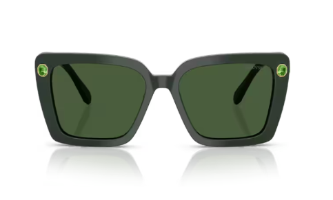 Sonnenbrille Swarovski- Sunglasses Swarovski 0SK6032 - Farbe 102671 - Grün