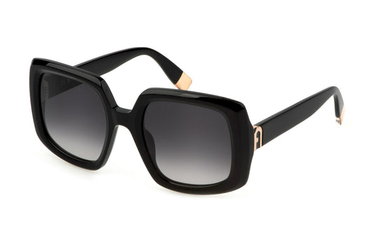 Sonnenbrille Furla - Sfu709 - sunglasses furla - Farbe: 0700 - SHINY BLACK