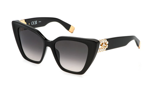 Sonnenbrille Furla - Sfu879s - sunglasses furla - Farbe: 700S - SHINY BLACK