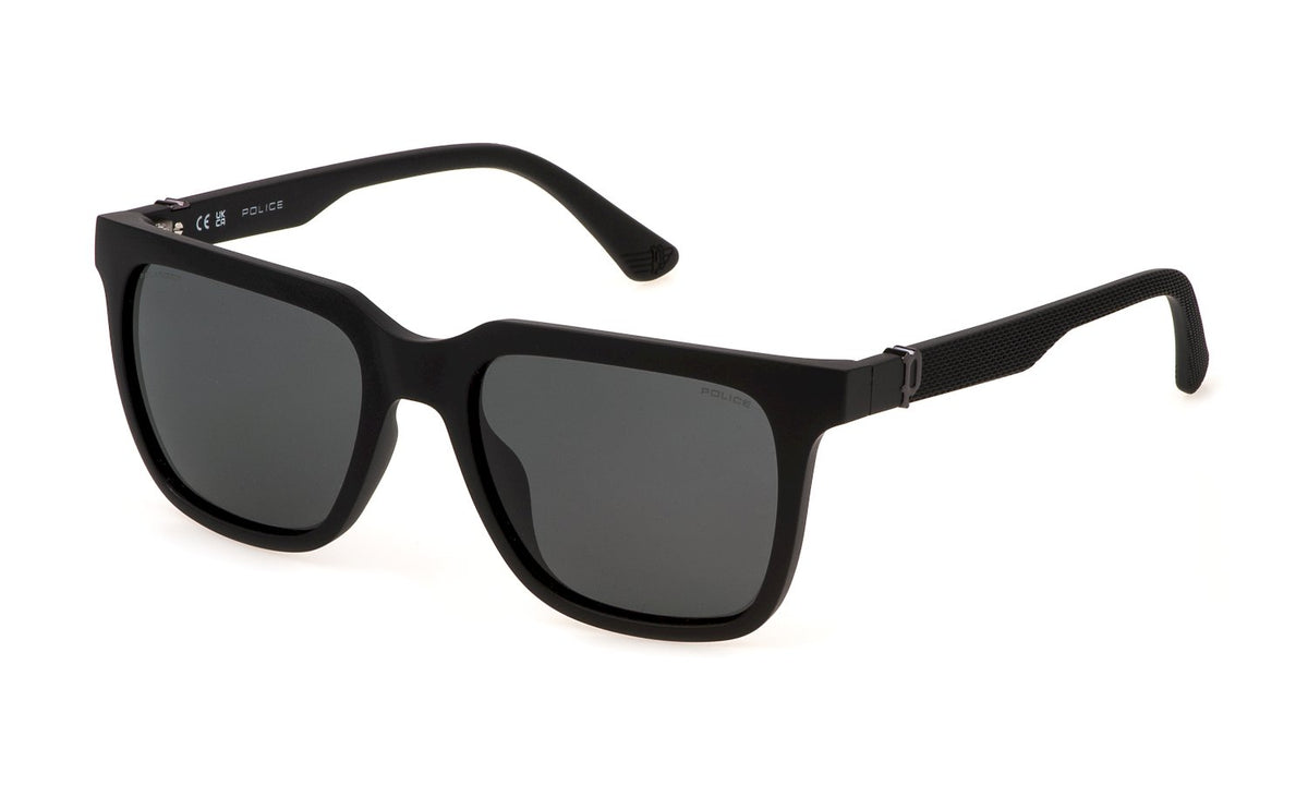 Spln34e - sunglasses police - Farbe: U28Z - MATT BLACK - Größe 54