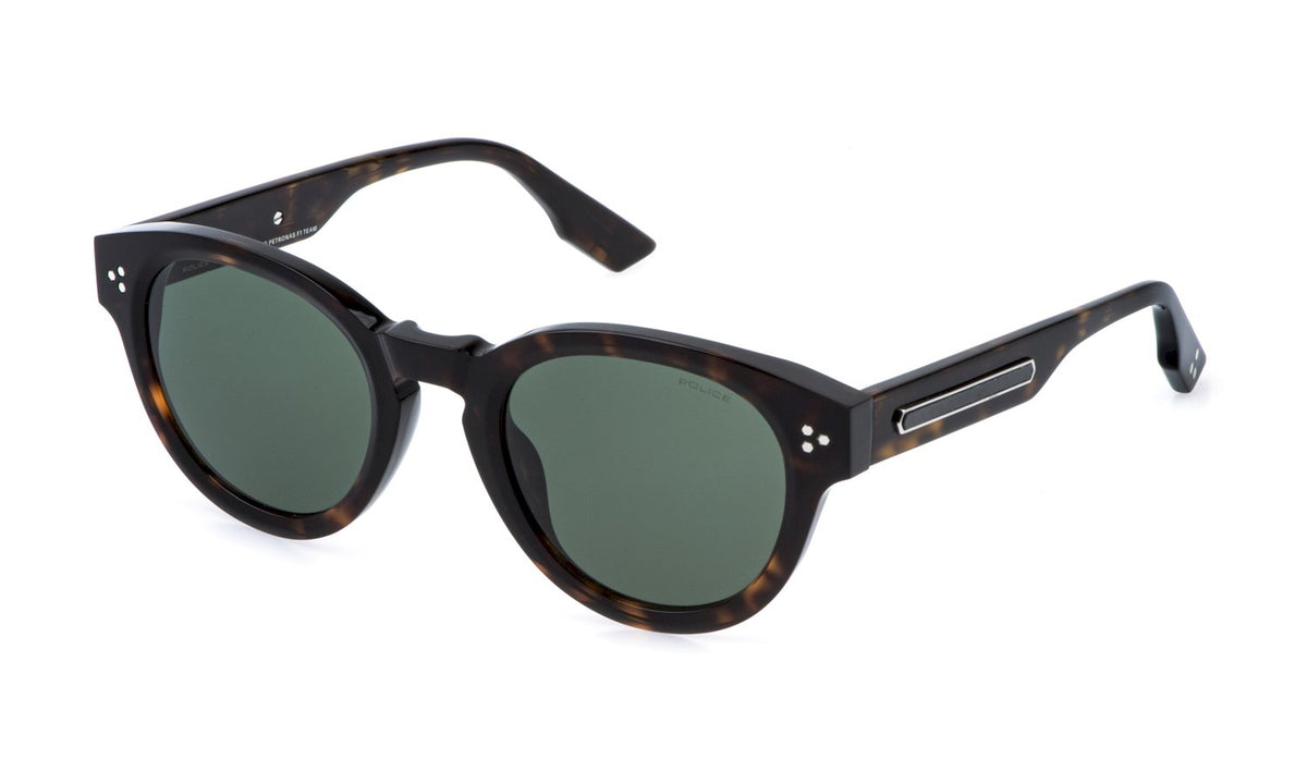 Splr48m - sunglasses police mercedes - Farbe: 0722 - SHINY DARK HAVANA - Größe 51