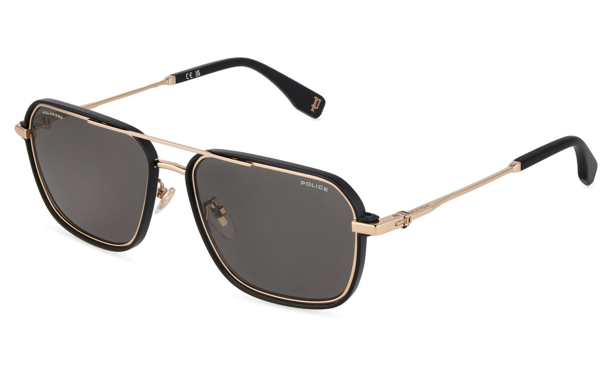 Splv33 - sunglasses police - Farbe: 300P - SHINY ROSE GOLD - Größe 57