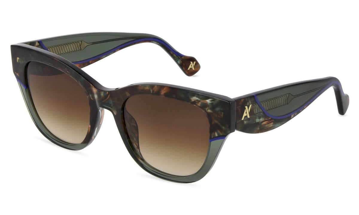 Sya254v - sunglasses yalea - Farbe: 0V34 - BROWN/GREEN HAVANA - Größe 52