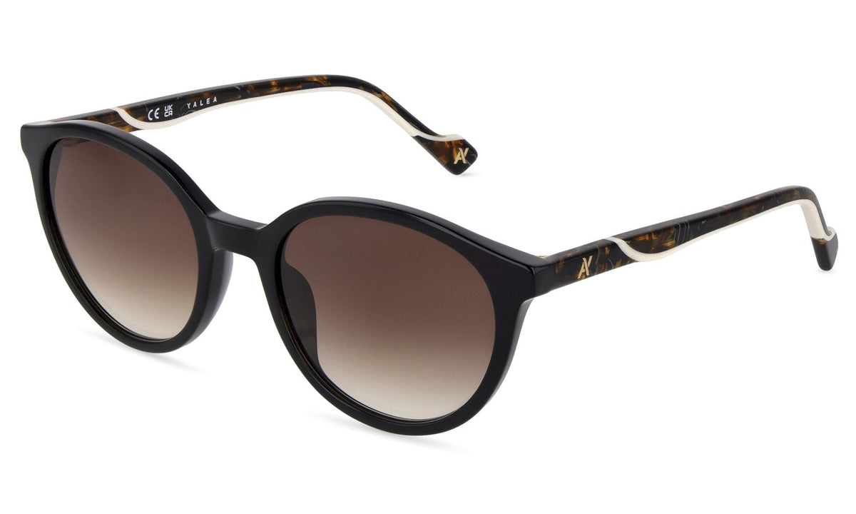 Sya256 - sunglasses yalea - Farbe: 700P - SHINY BLACK - Größe 53