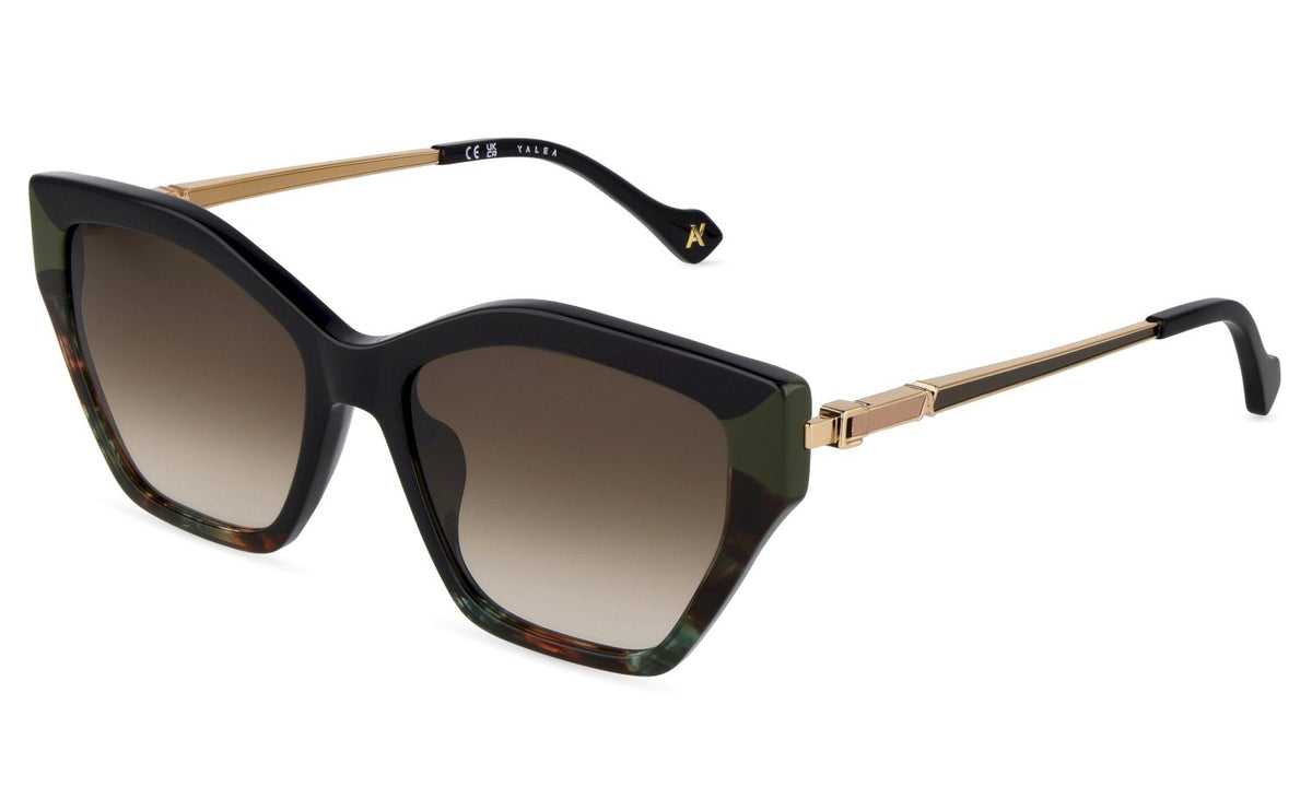 Sya258 - sunglasses yalea - Farbe: 0700 - SHINY BLACK - Größe 55
