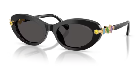 Sonnenbrille Swarovski 0SK6042 - 100187 - Schwarz - Größe(n) 53 (XXL)