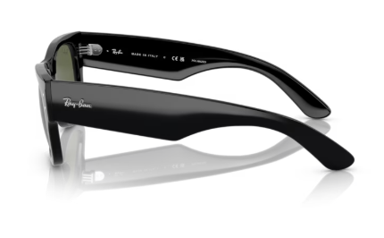Sonnenbrille Ray Ban 0RB0840S - Mega wayfarer - 901/58 - Schwarz - Größe(n) 51 (M)