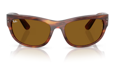 Sonnenbrille Ray Ban - 0RB2289 - Mega balorama - 954/33 - Havana gestreift - Größe(n) 60 (M)
