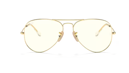 Sonnenbrille Ray Ban 0RB3025 - Aviator large metal - 001/5F - Arista gold - Größe(n) 55 (M) phototrop
