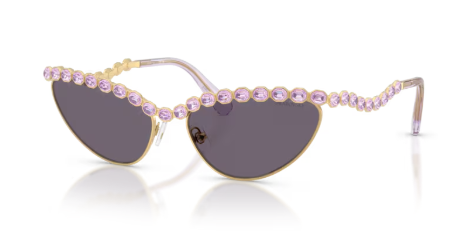 Sonnenbrille Swarovski - 0SK7030 - 40361A - Gold - Größe(n) 59 (XL)