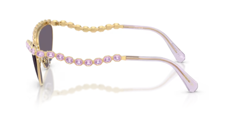 Sonnenbrille Swarovski - 0SK7030 - 40361A - Gold - Größe(n) 59 (XL)