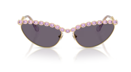 Sonnenbrille Swarovski - 0SK7030 - 40361A - Gold - Größe(n) 59 (XL)