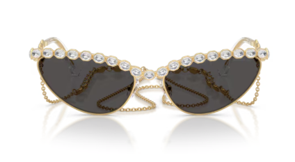 Sonnenbrille Swarovski - 0SK7030 - 403987 - Gold - Größe(n) 59 (XL)