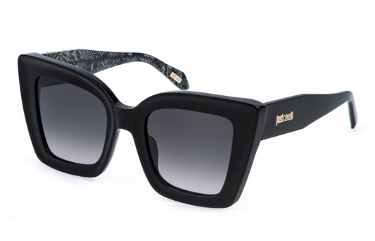 Sonnenbrille just Cavalli - Sjc142 - sunglasses just cavalli - Farbe: 0700 - SHINY BLACK - Größe 51
