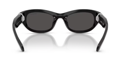 Sonnenbrille Swarovski - 0SK6036U - Farbe : 103887 - Schwarz - Größe(n) 50 (XS)