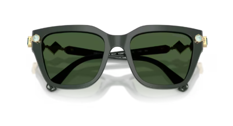 Sonnenbrille Swarovski- 0SK6041 - Farbe: 102671 - Dunkelgrün - Größe(n) 53 (XL)
