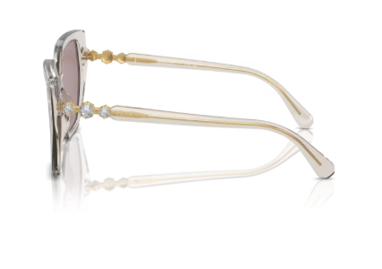Sonnenbrille Swarovski 0SK6016 - 3003LA - Transparent beige - Größe(n) 56 (M)