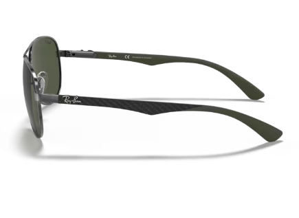 Sonnebrille Ray Ban- 0RB8313 004/N5 - CARBON FIBRE - Gunmetal- Größe: 61