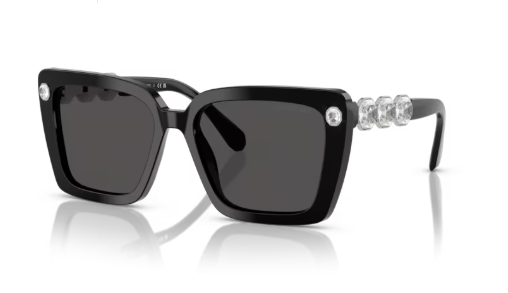 Sonnenbrille Swarovski -0SK6032 -  Farbe : 100187 - Black