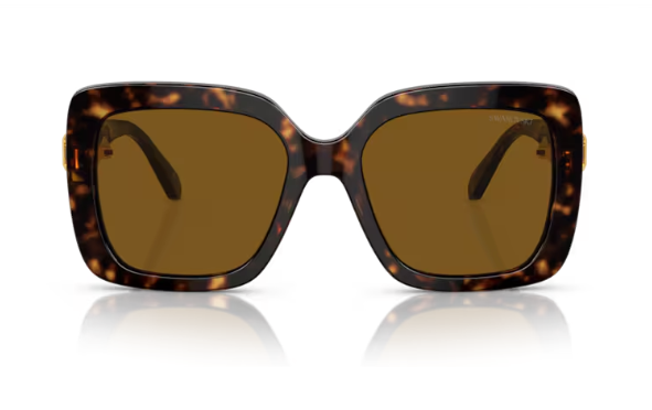 Sonnenbrille Swarovski 0SK6001 - 100283 - Havana - Farbe  Havana Glaseigenschaften  Polarisierend
