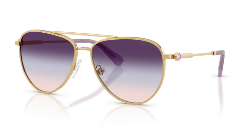 Sonnenbrille Swarovski - 0SK7031 - 4036U7 - Gold -  Größe(n) 59 (XL)- Sofort Lieferbar